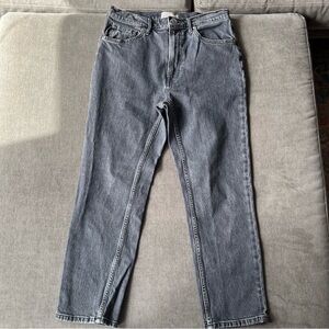 Everlane The Original Cheeky Jean Gray‎ 31 Crop